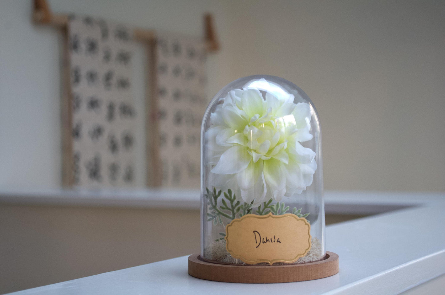 Dahlia Flower Cloche