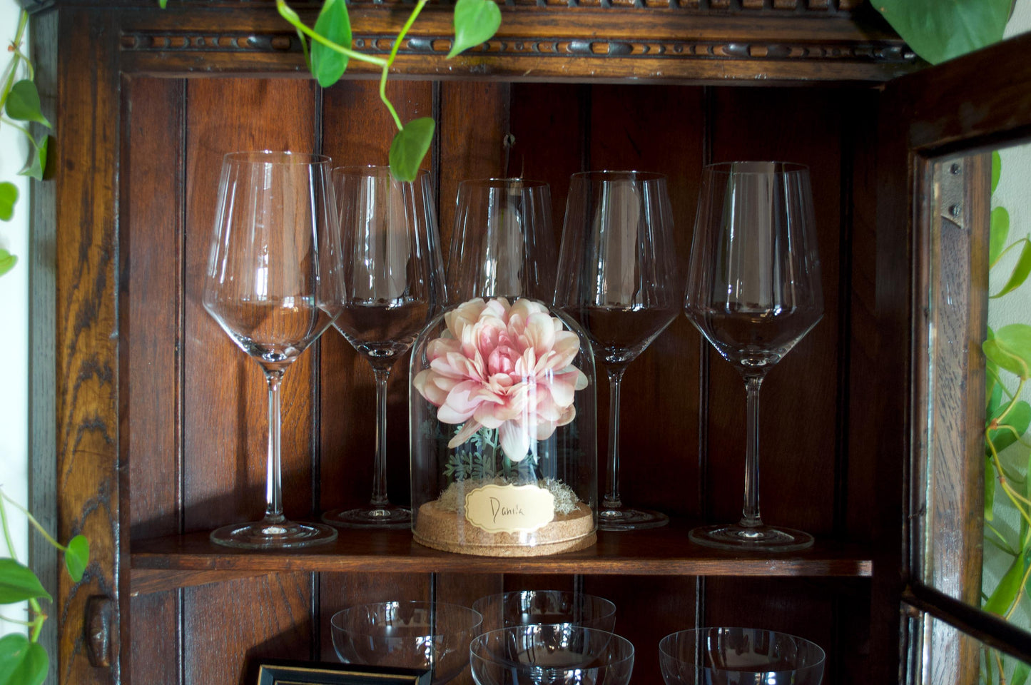 Dahlia Flower Cloche (Large Size)