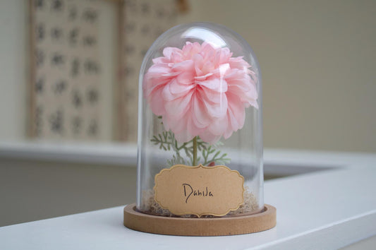 Dahlia Flower Cloche