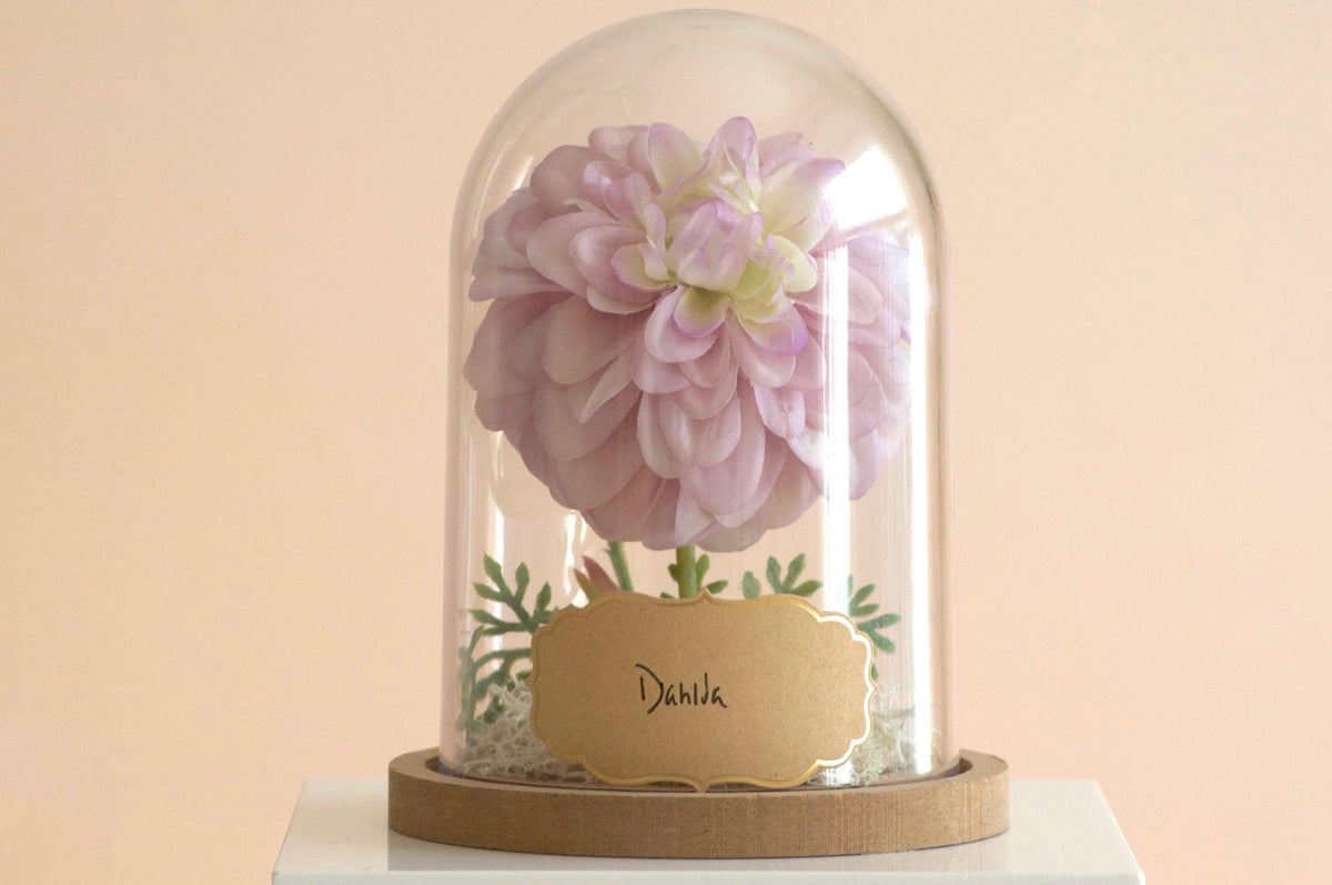Dahlia Flower Cloche
