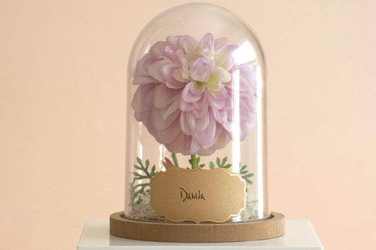 Dahlia Flower Cloche