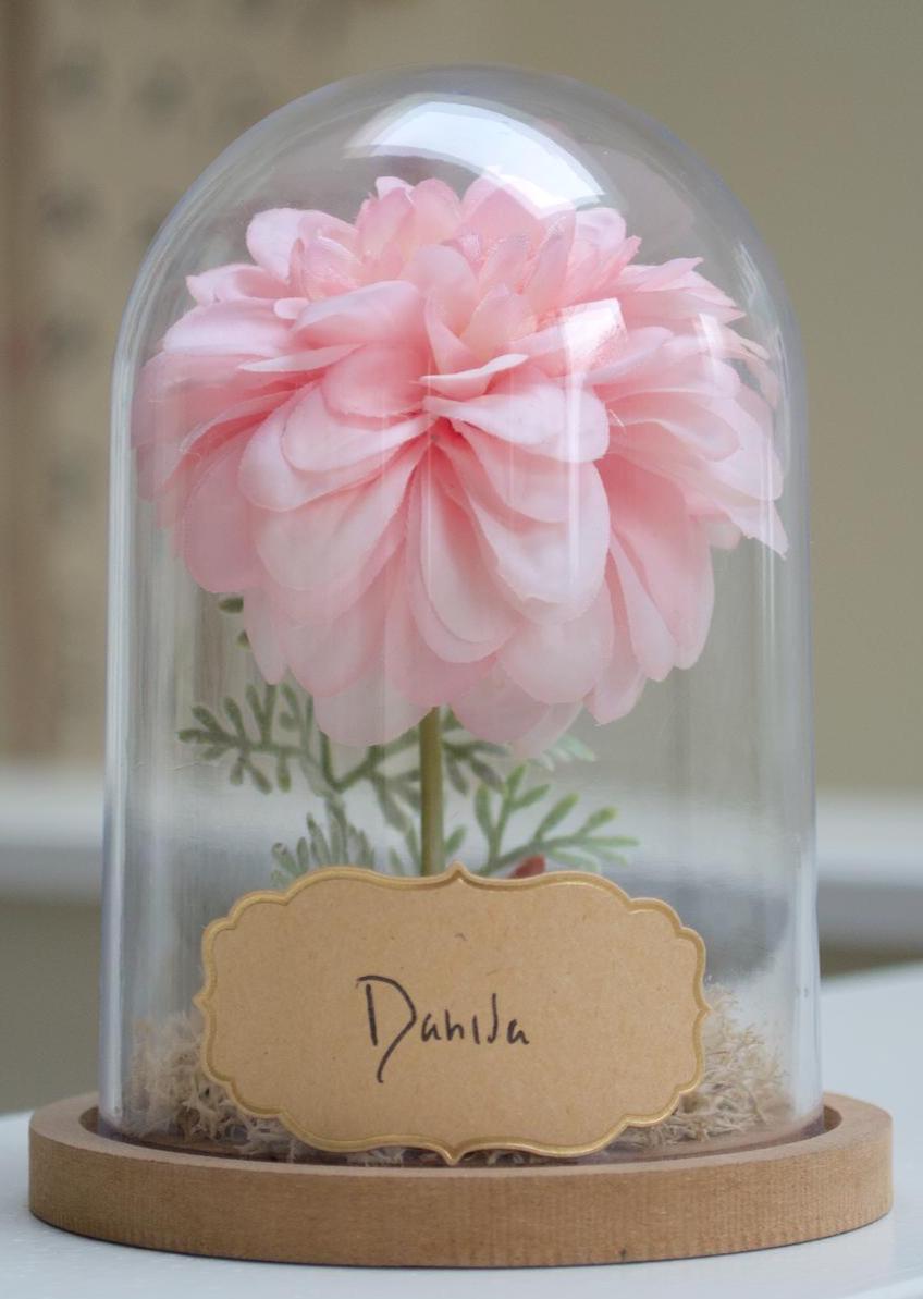 Dahlia Flower Cloche
