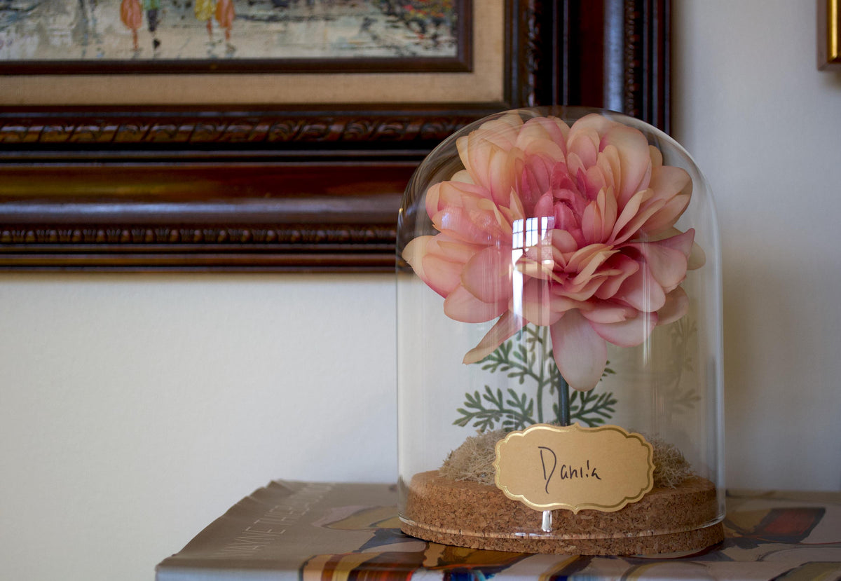 Dahlia Flower Cloche (Large Size)